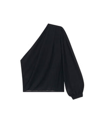 Asymmetrical top Amalys - Black