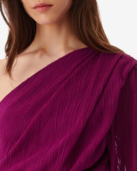 Asymmetrical top Amalys - Fushia
