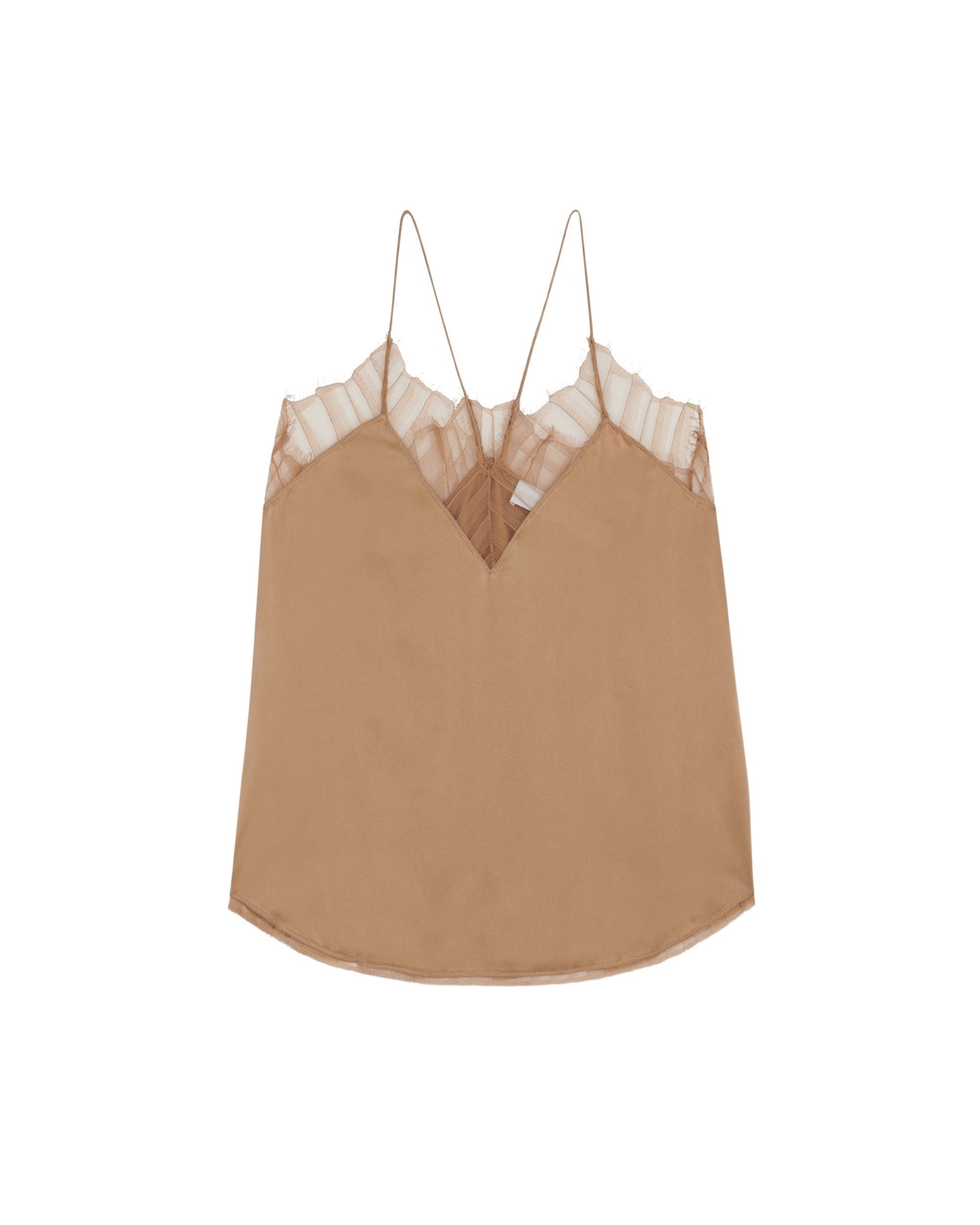 Berwyn silk camisole - Bronze