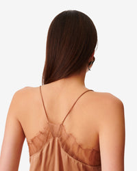 Berwyn silk camisole - Bronze