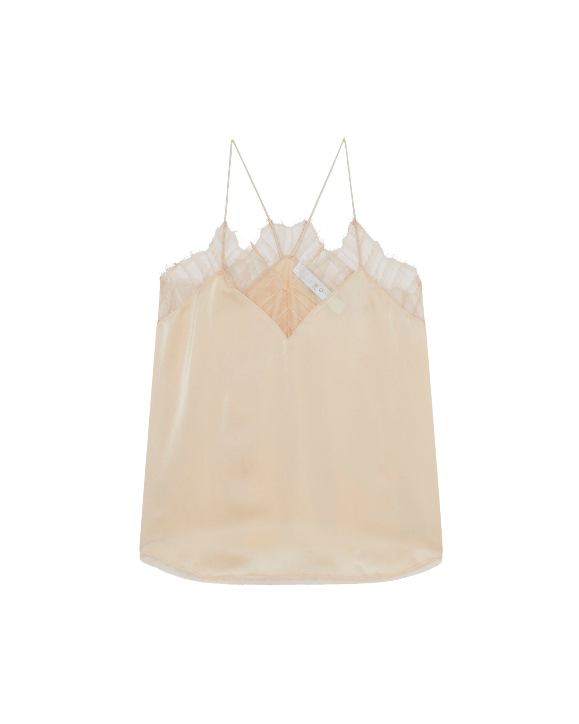 Berwyn silk camisole - Sand