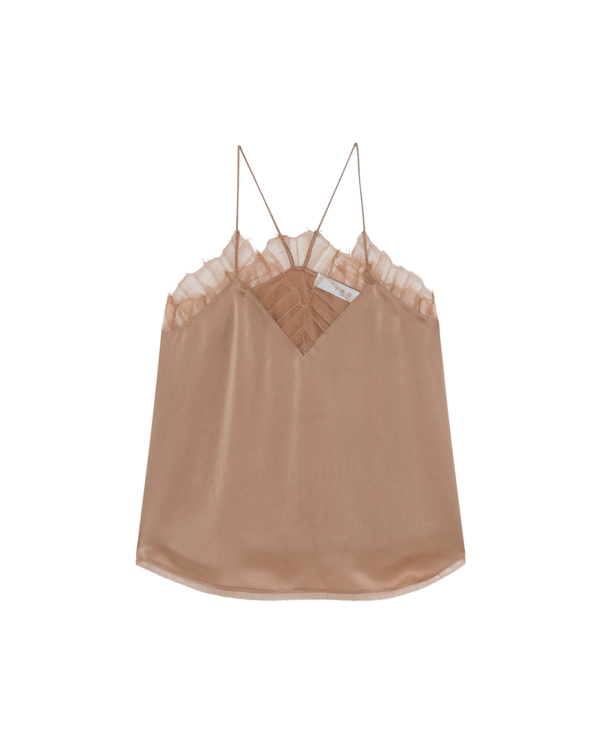 Berwyn silk camisole - Taupe