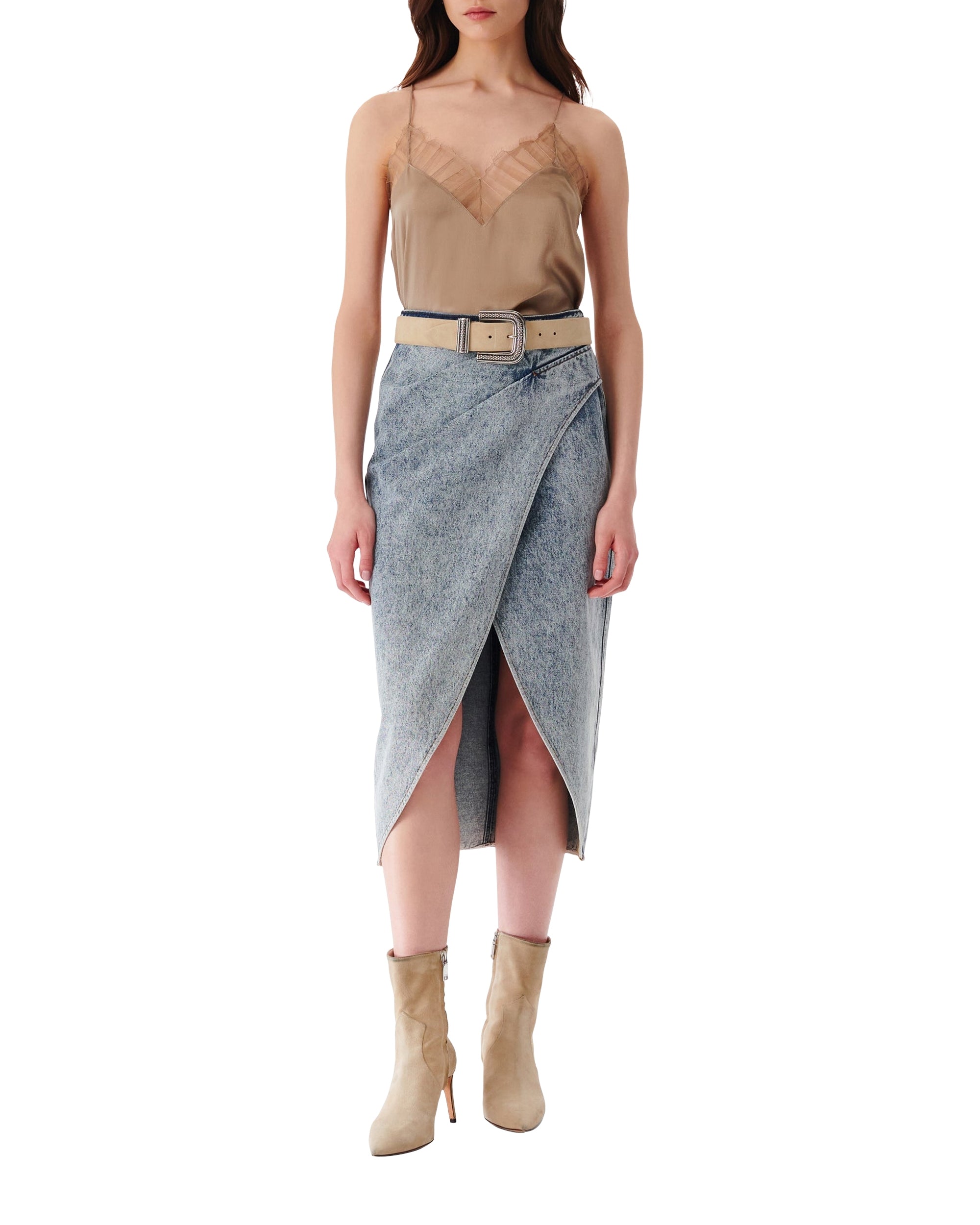 Berwyn silk camisole - Taupe