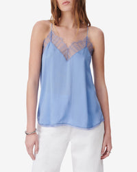 Berwyn silk camisole - Blue