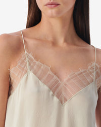 Berwyn silk camisole - Cream