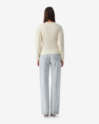 Chadya long-sleeved blouse - Cream