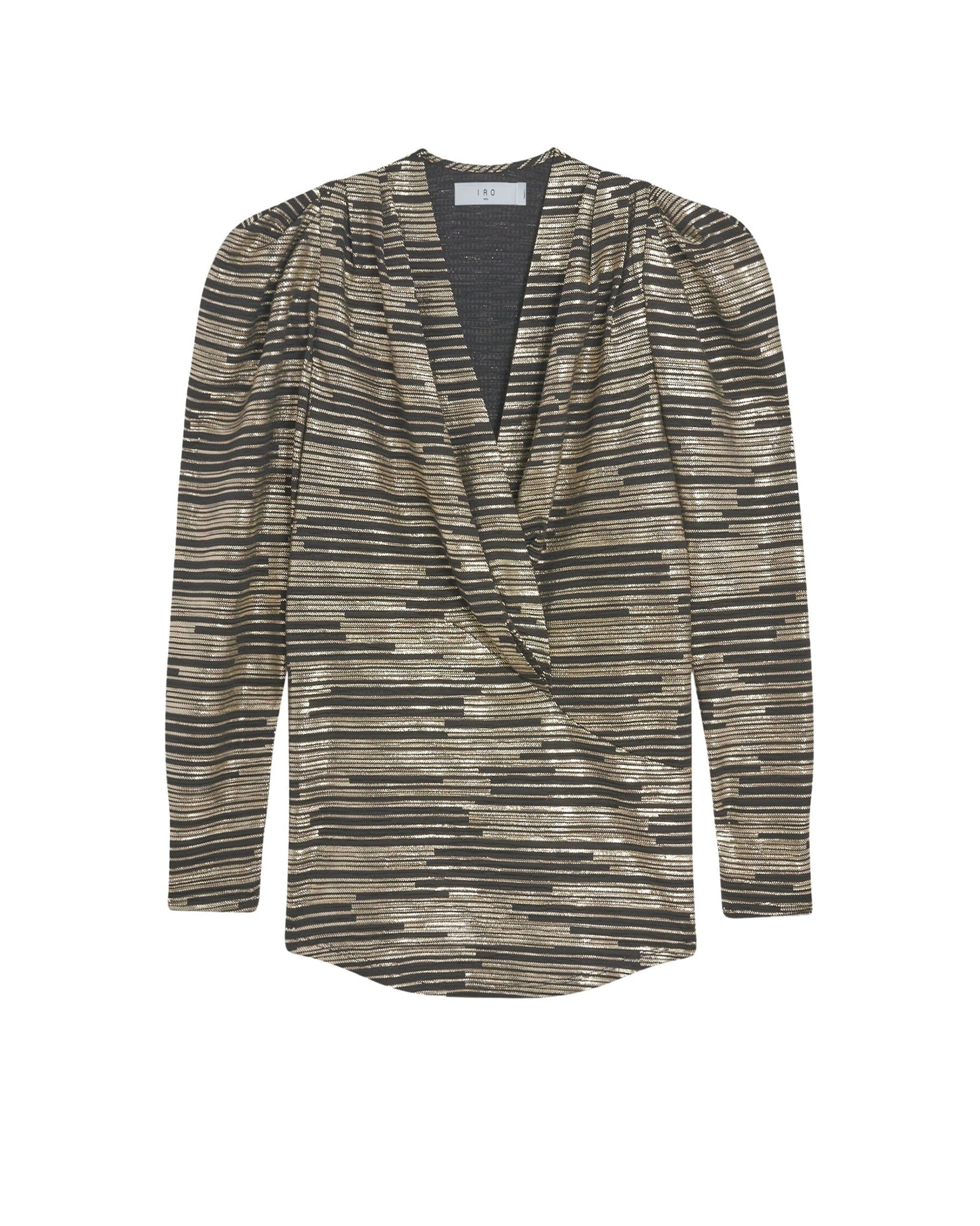 Blouse Charinaspe - Black & Gold