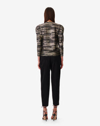 Blouse Charinaspe - Black & Gold
