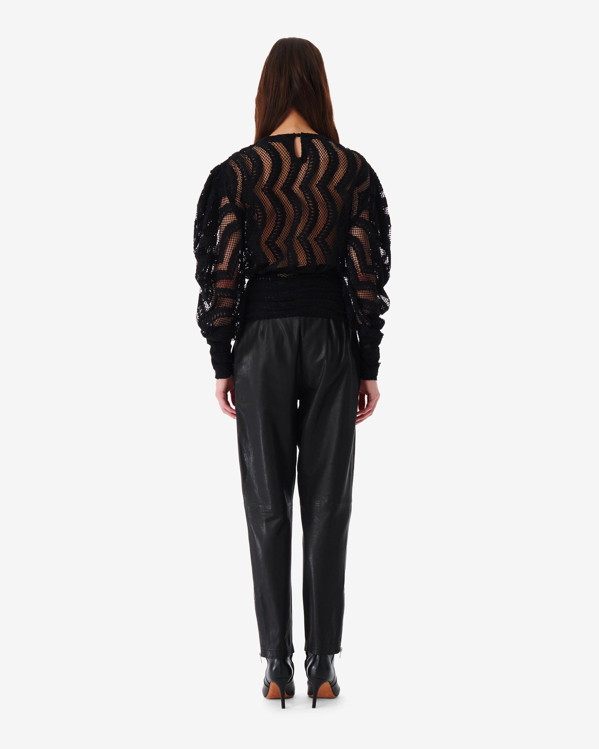 Edouard lace top - Black