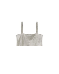 Espal strapless top - Silver