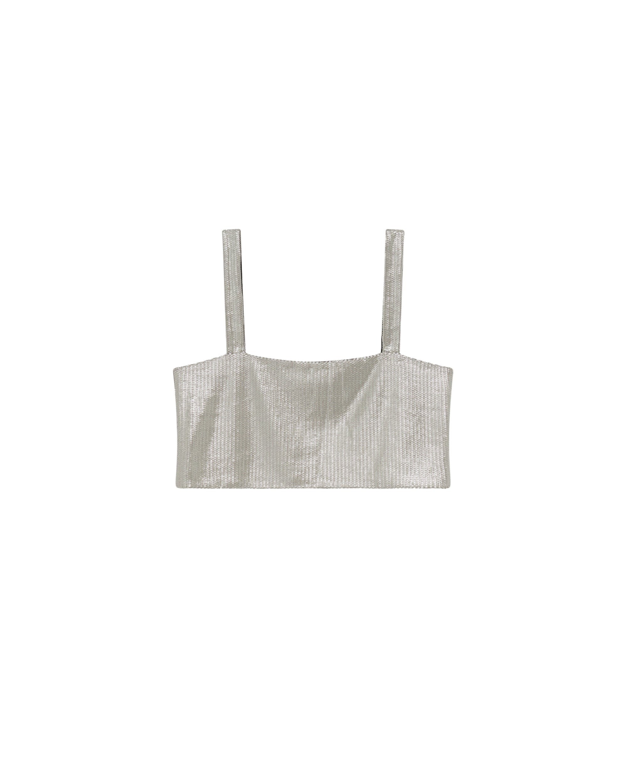 Espal strapless top - Silver
