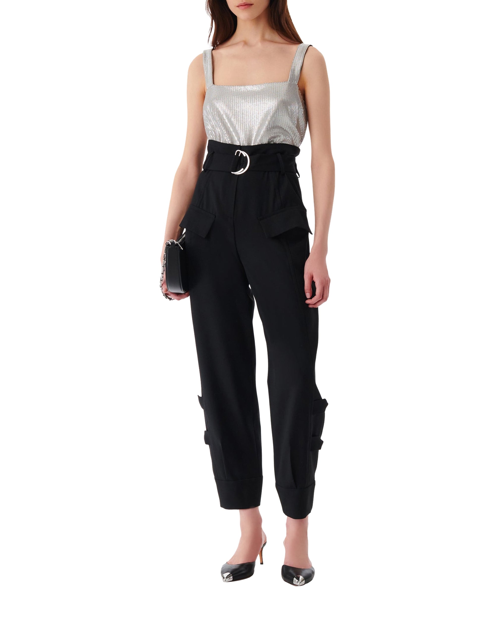 Espal strapless top - Silver