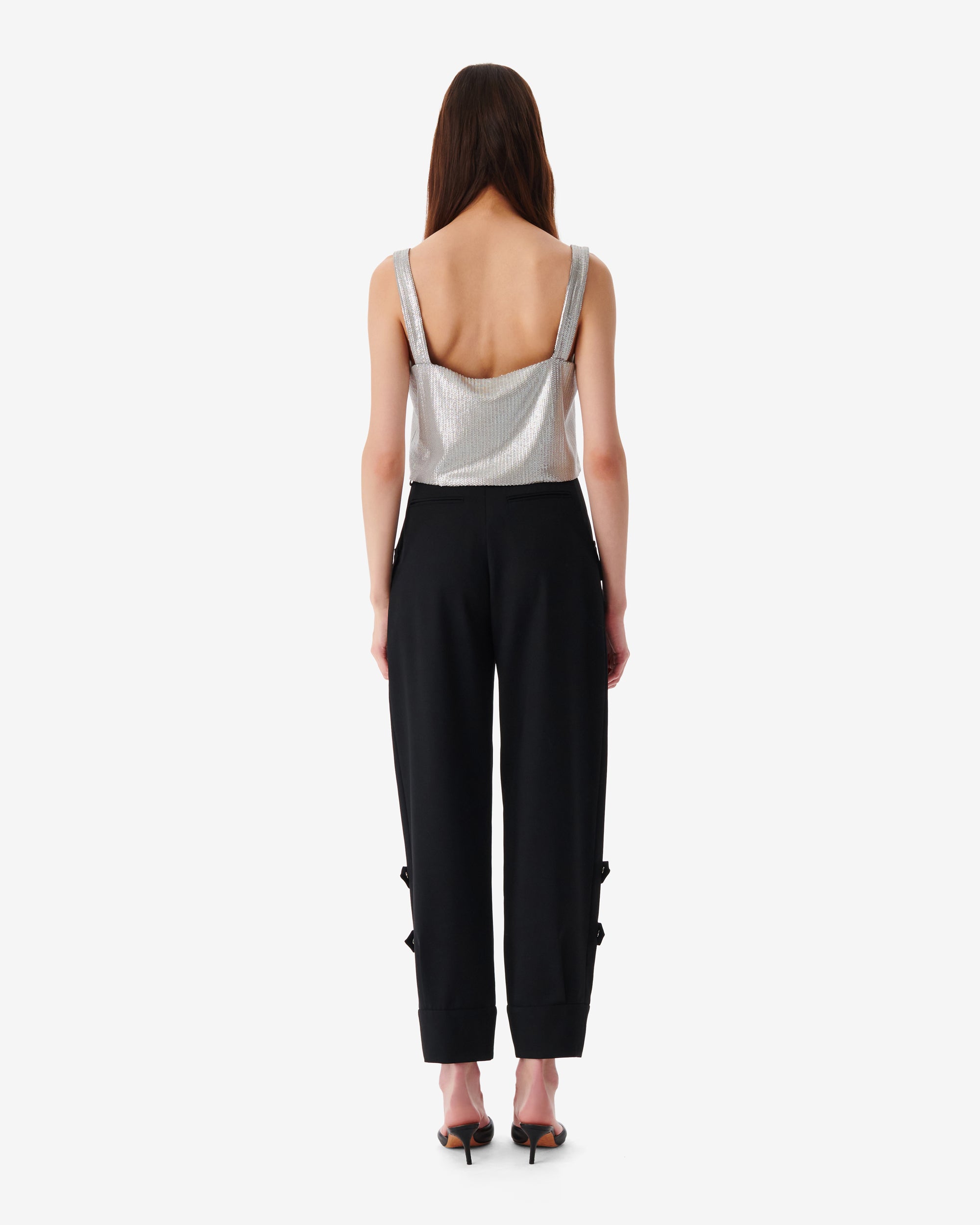 Espal strapless top - Silver