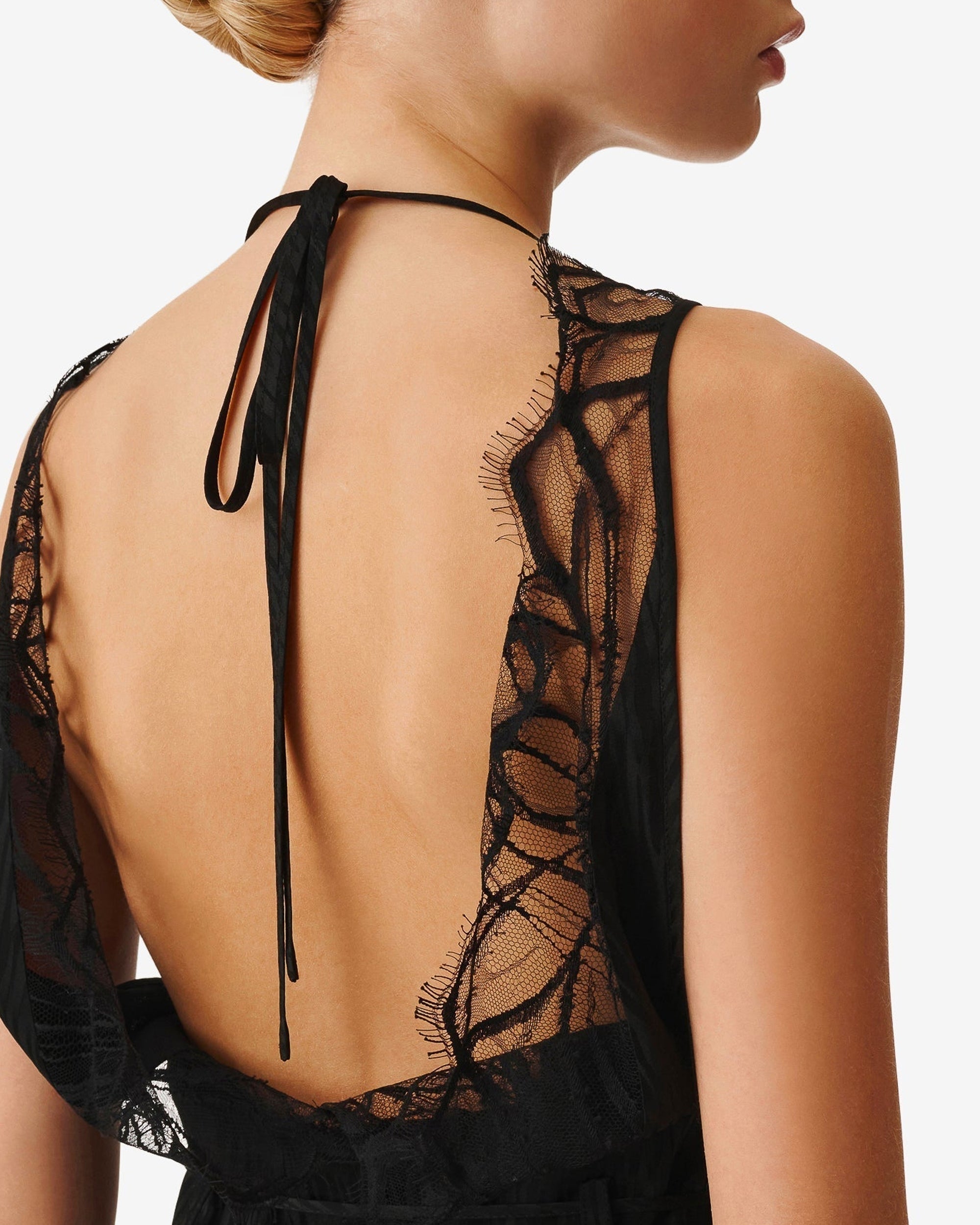 Honea silk blend camisole - Black