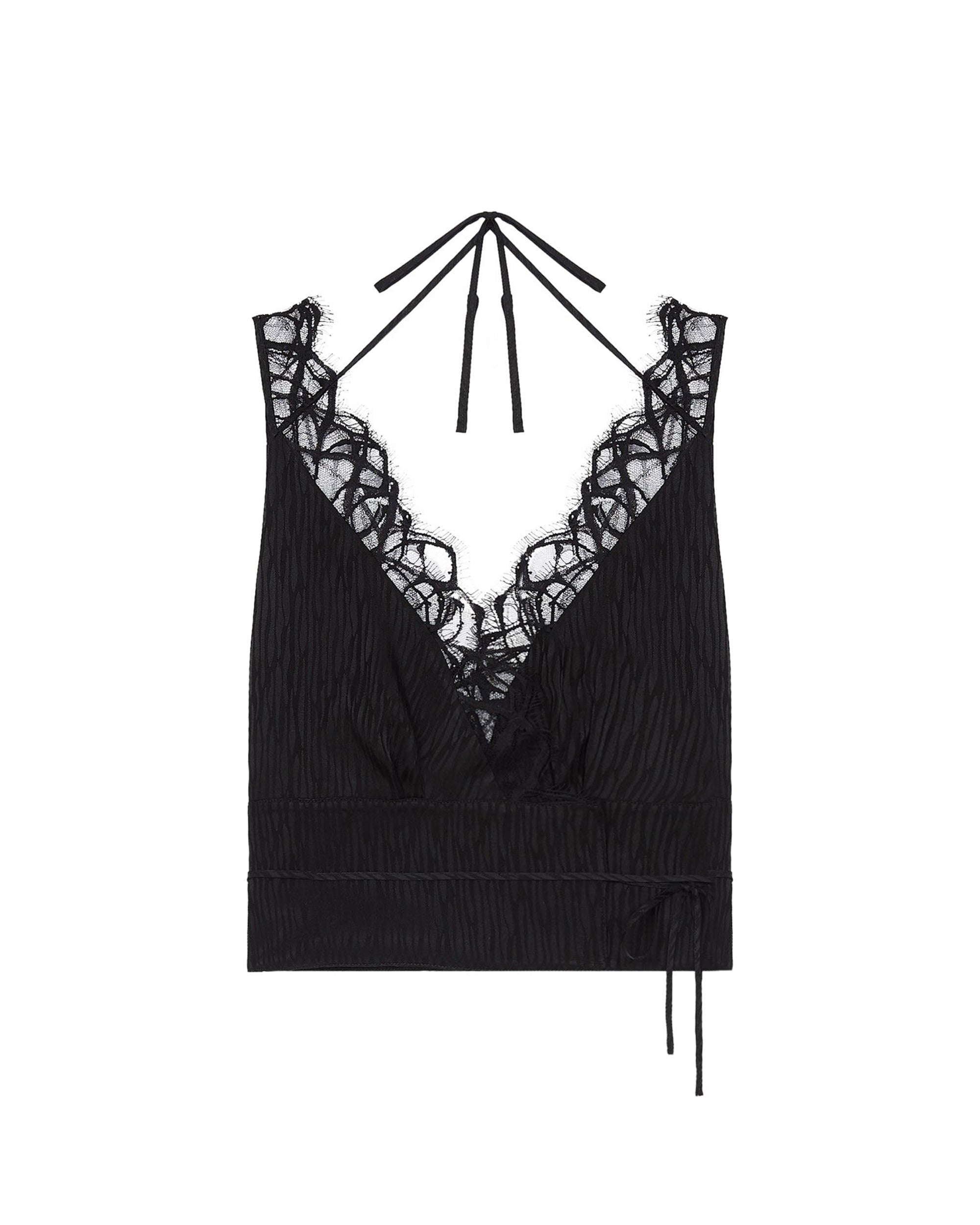 Honea silk blend camisole - Black