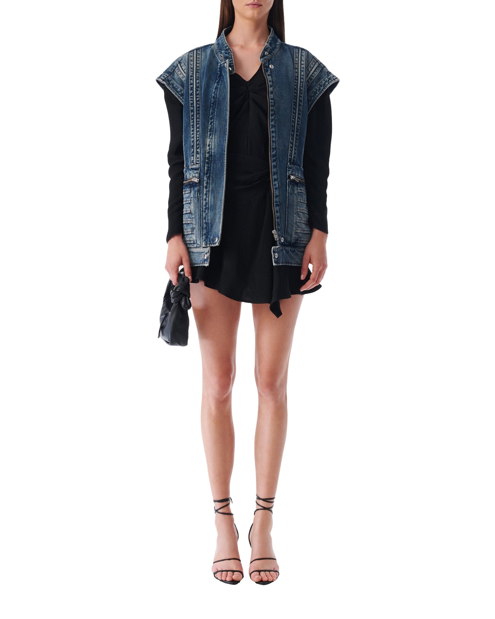 Imae short blouse - Black