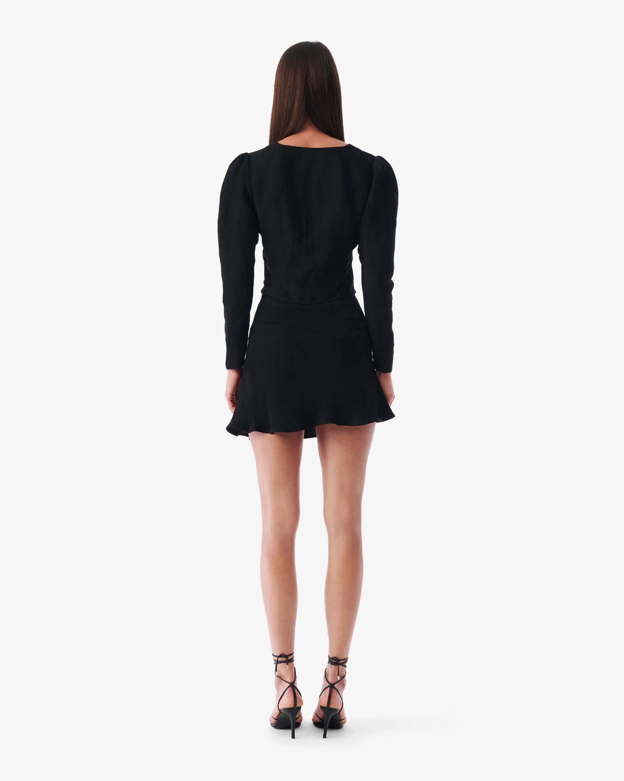 Imae short blouse - Black