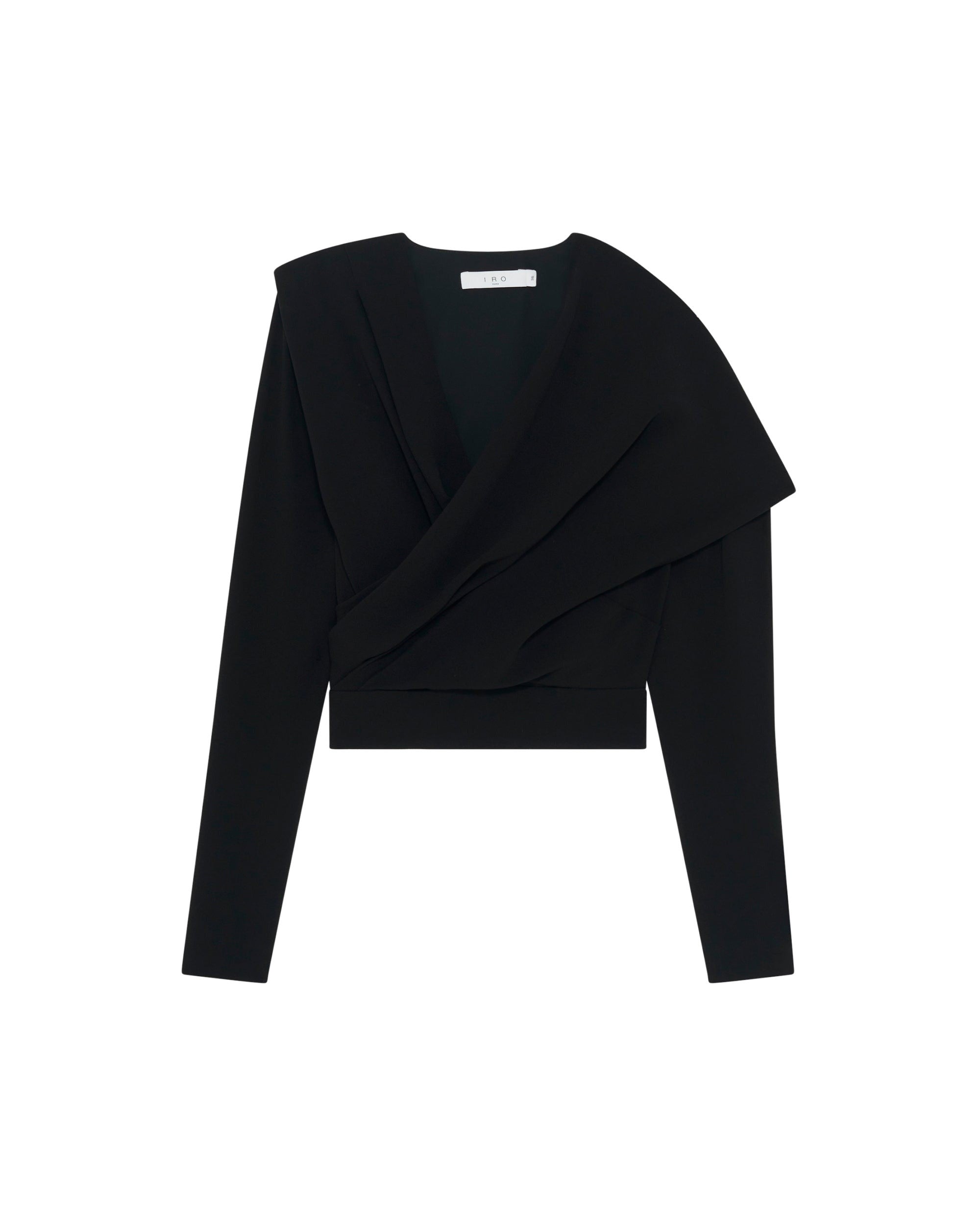 Kayla long-sleeved blouse - Black