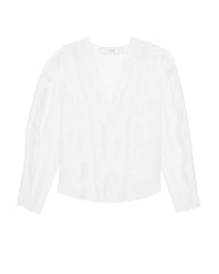 Kekoa long-sleeved blouse - White