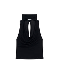 Marlene sleeveless top - Black