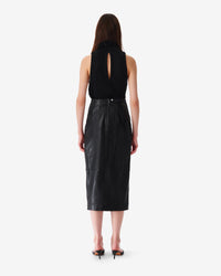 Marlene sleeveless top - Black
