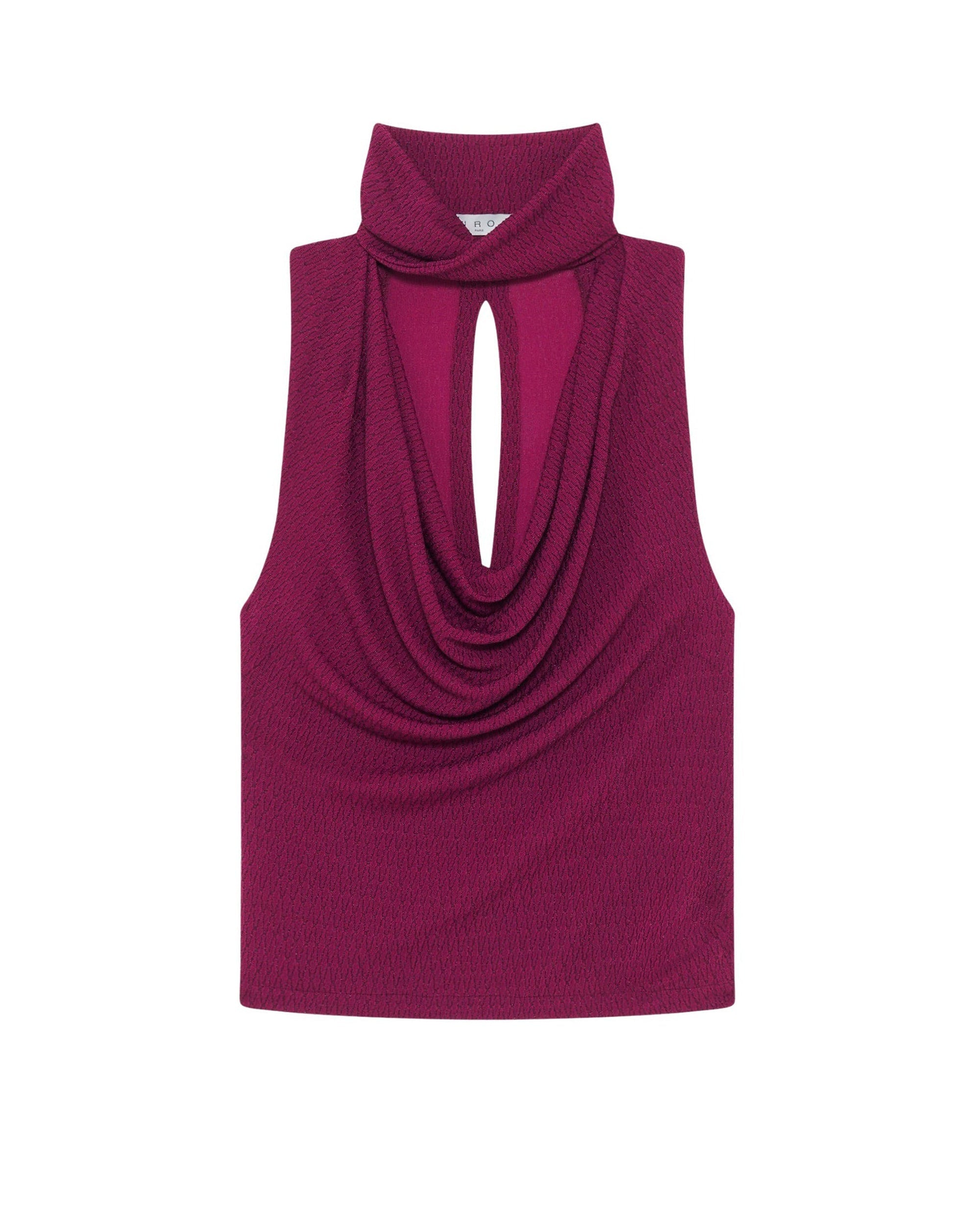 Top Marlene - Fushia & Black