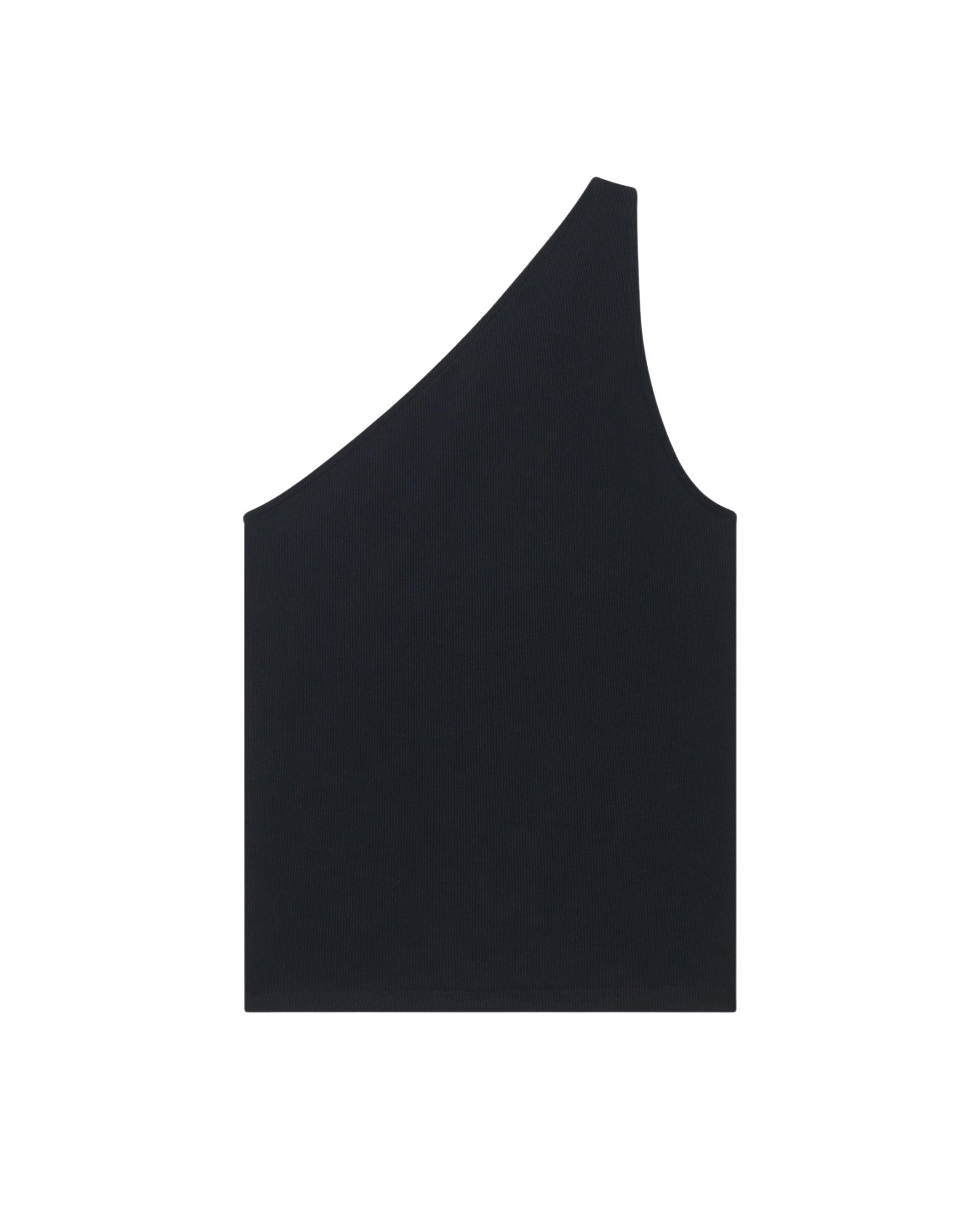Pivo asymmetric tank top - Black