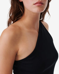 Pivo asymmetric tank top - Black