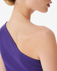 Pivo asymmetric tank top - Vintage Purple