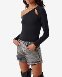 Totsi asymmetric top - Black