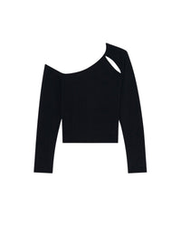 Totsi asymmetric top - Black