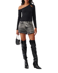 Totsi asymmetric top - Black