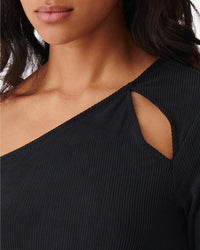 Totsi asymmetric top - Black