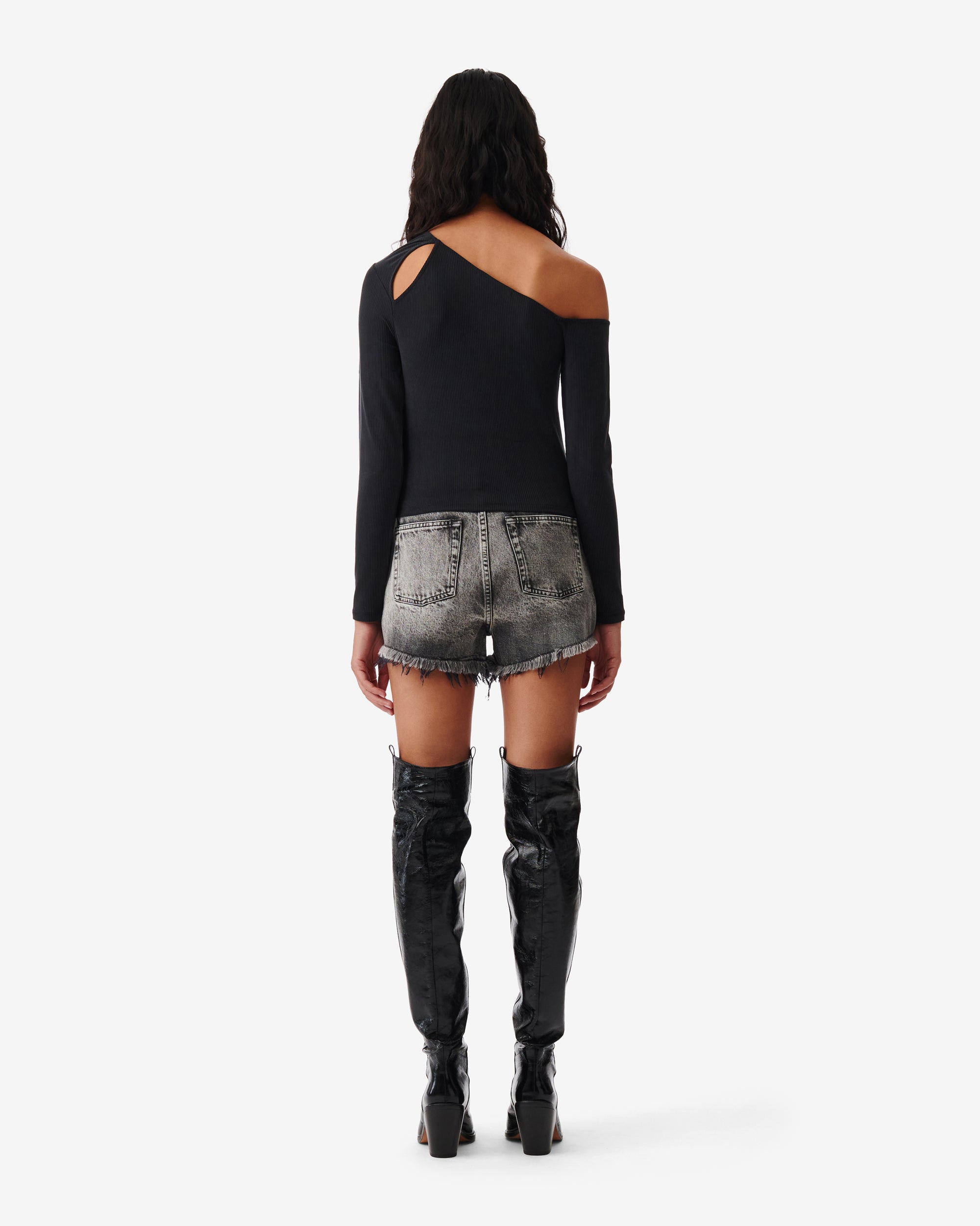 Totsi asymmetric top - Black
