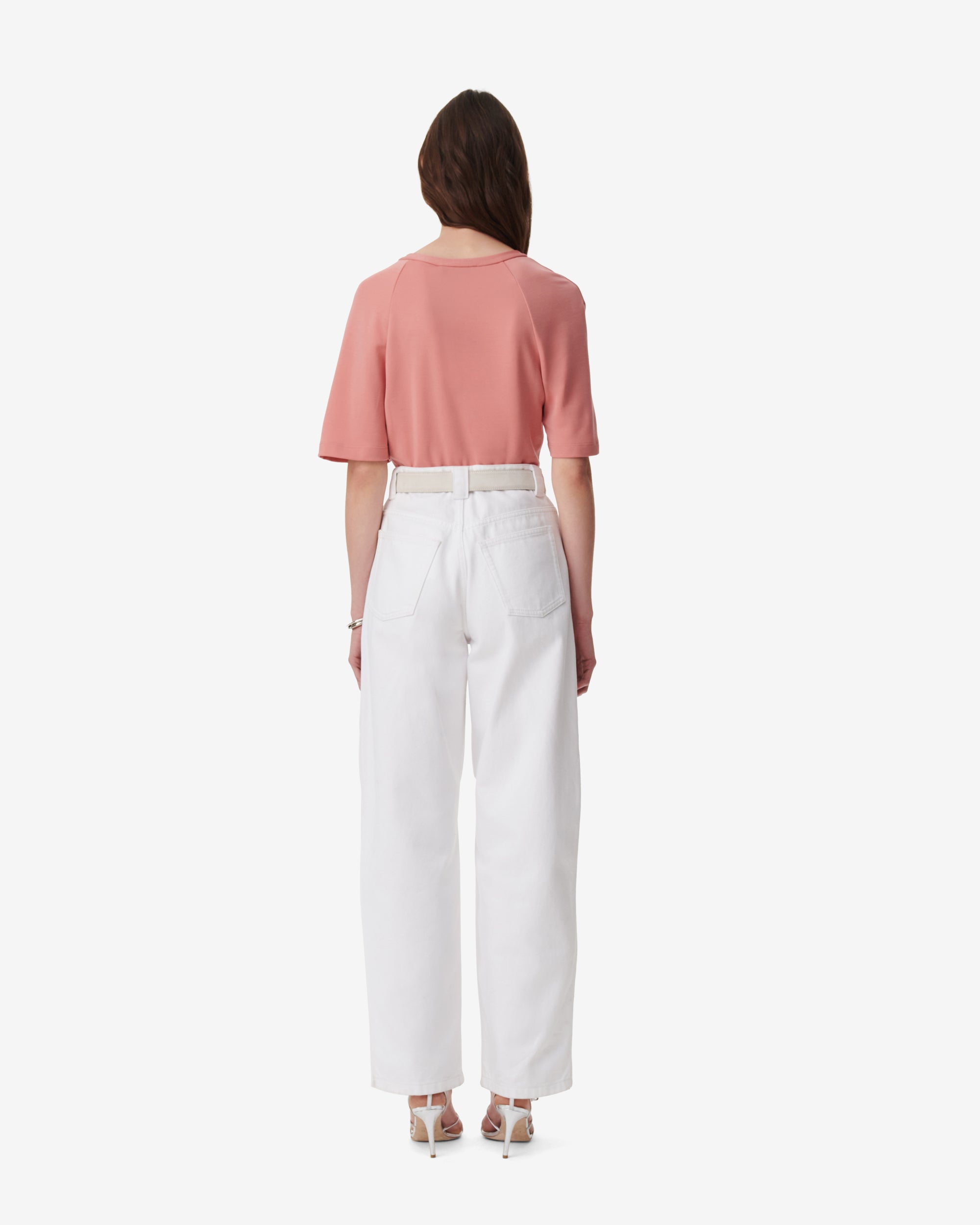 Umae short-sleeved T-shirt - Peach