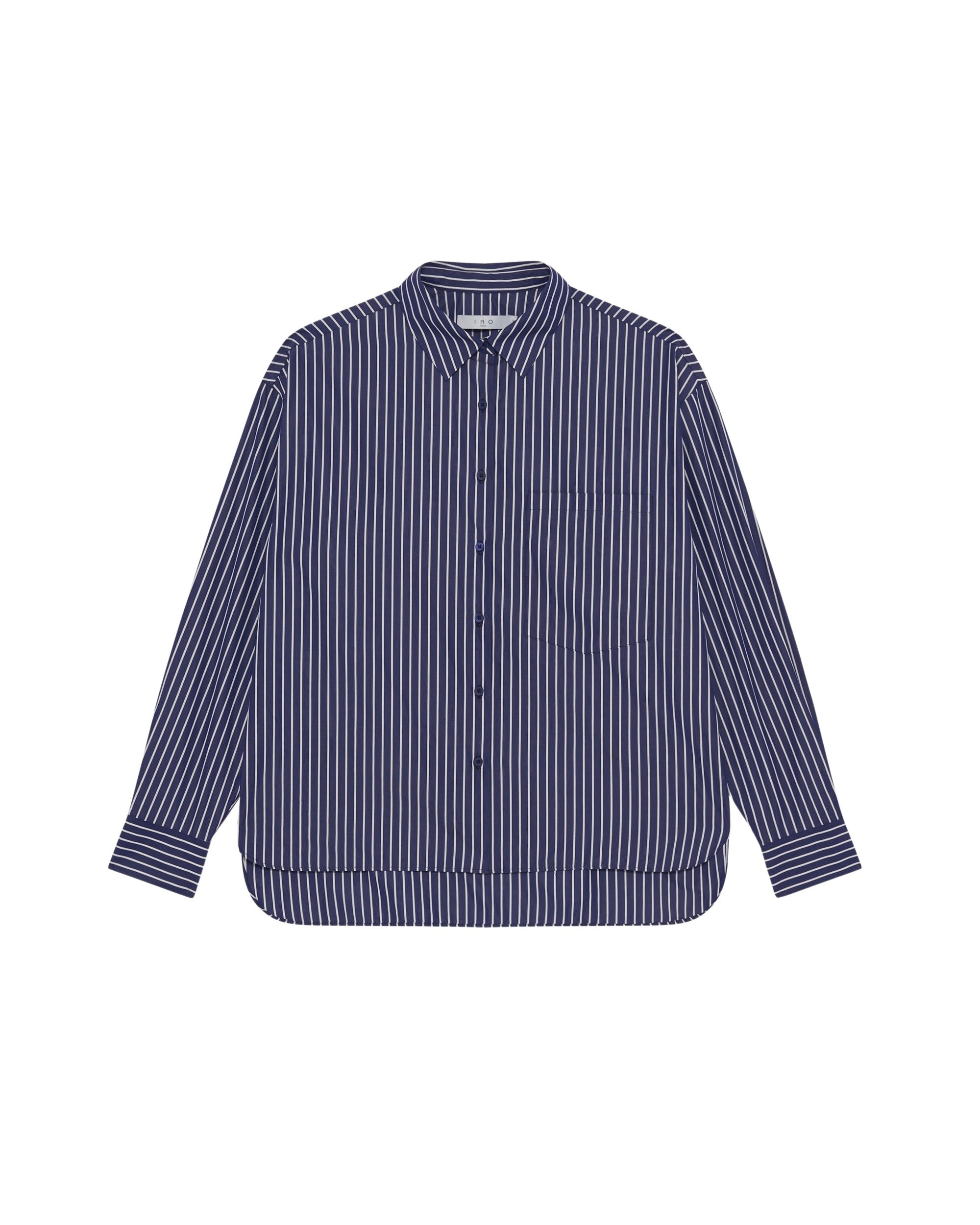 Atkin shirt - Navy & White