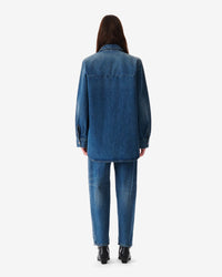 Pampelo shirt - Mid Blue Used