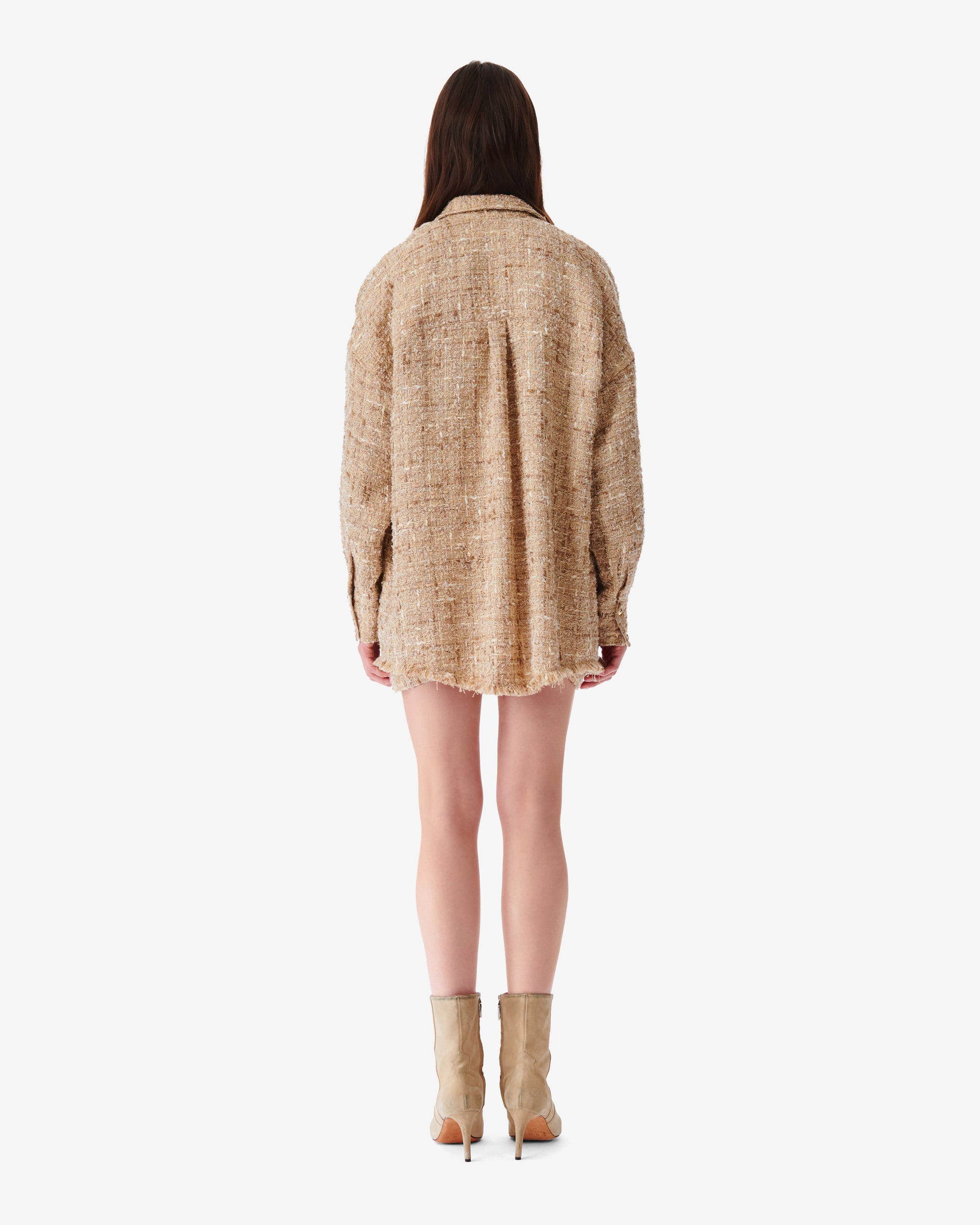 Timera overshirt - Mixed Beige