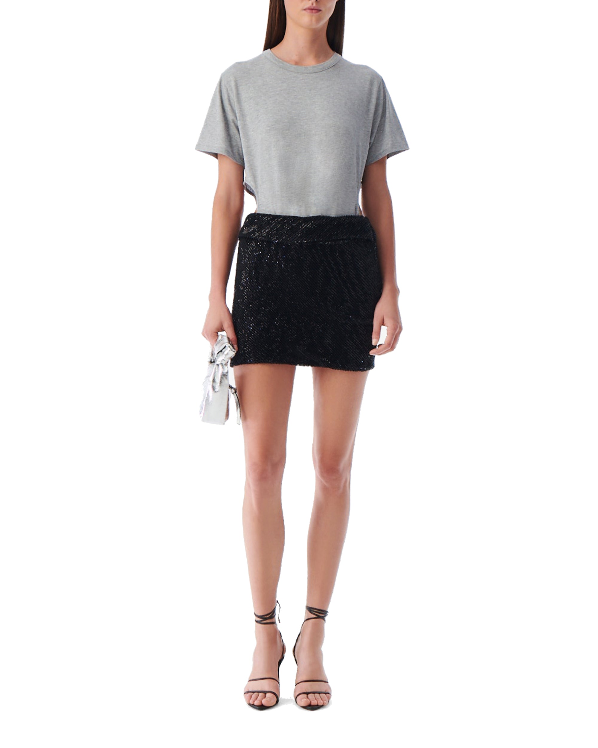 Bonnie short-sleeved T-shirt - Grey