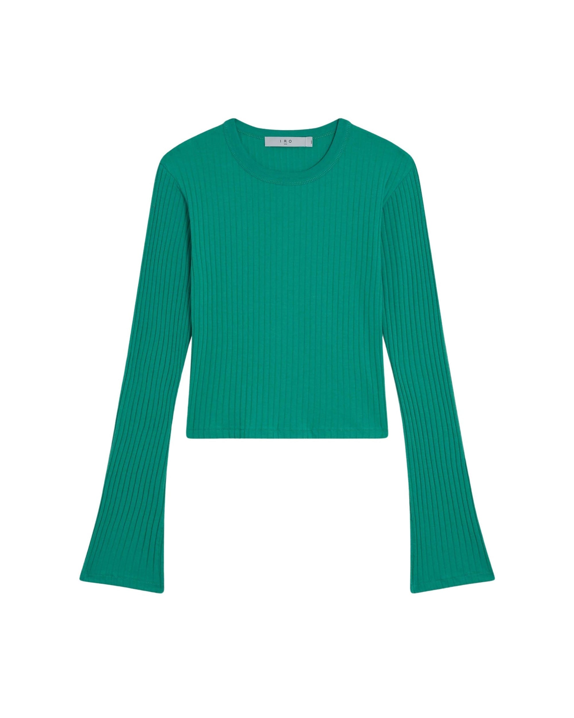 Ersilia long-sleeved T-shirt - Emerald