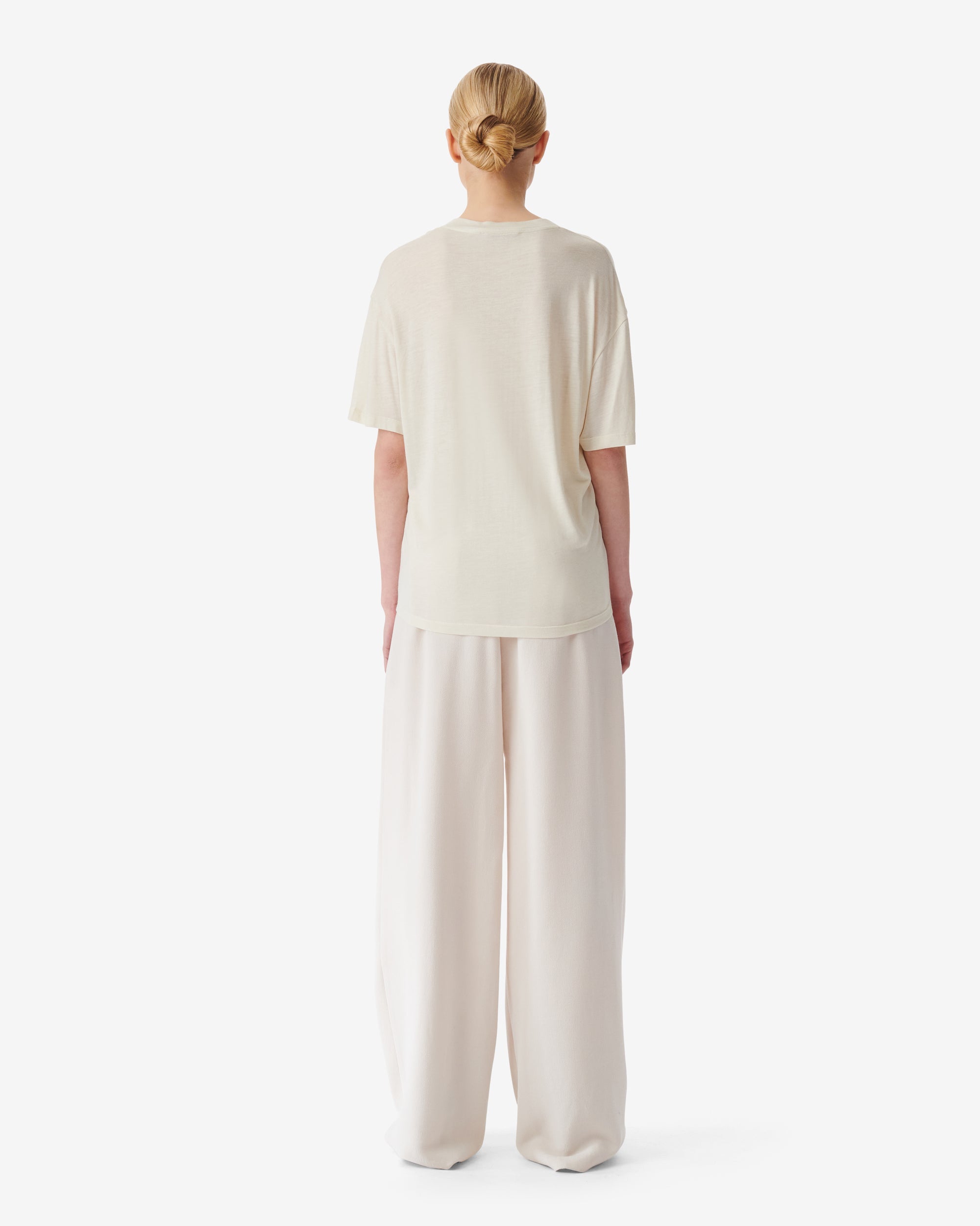 Ferio T-shirt - Cloudy White