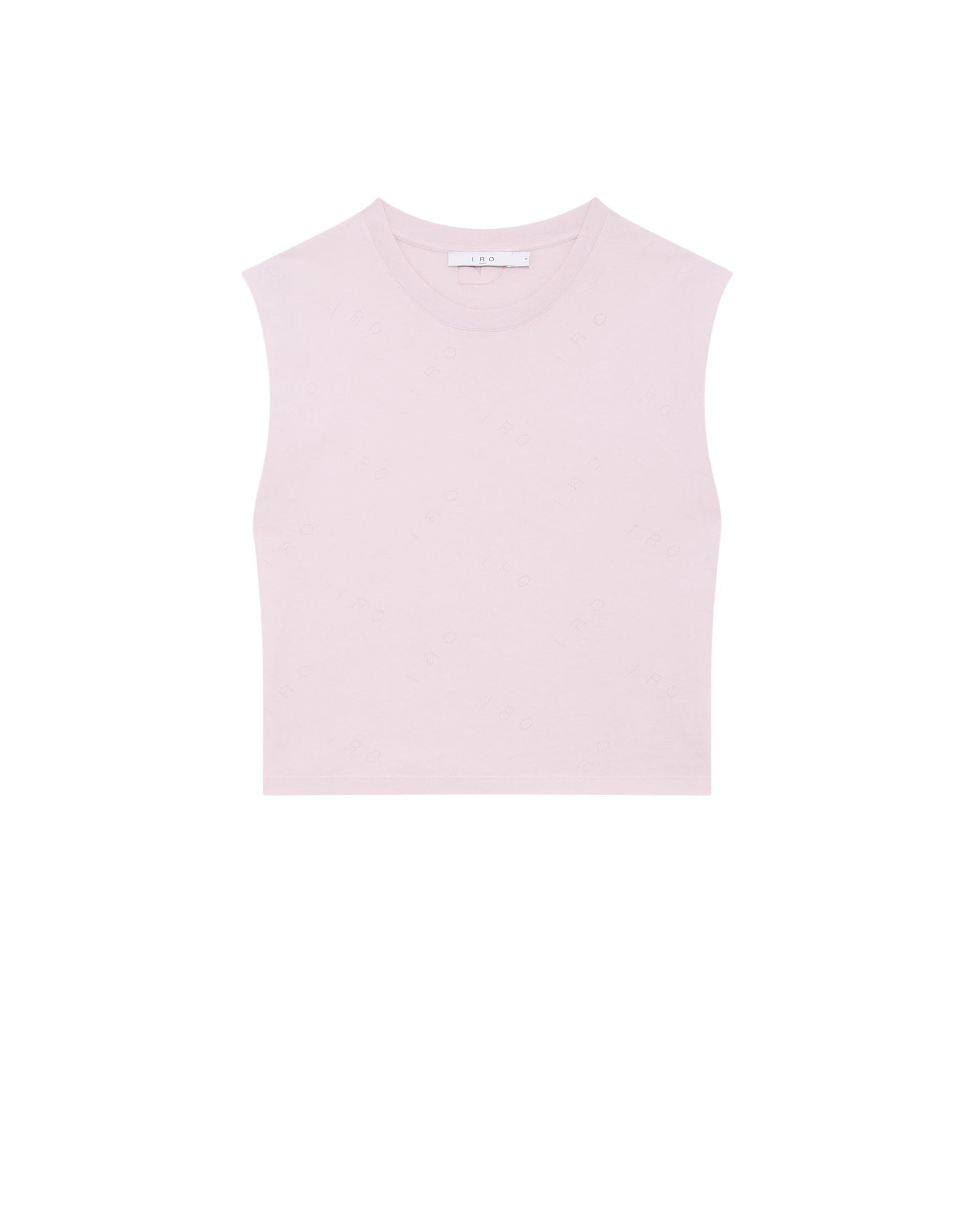 Juli round-neck tank top - Light Pink