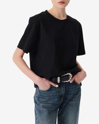 Nadege short-sleeved T-shirt - Black