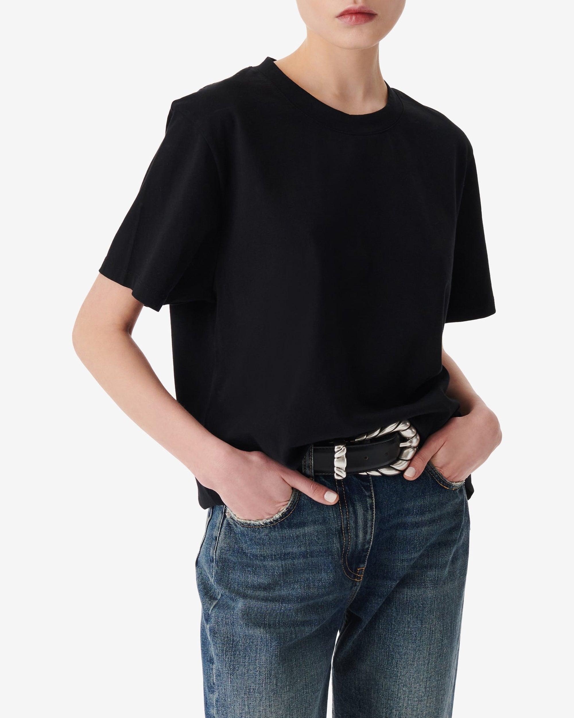 Nadege short-sleeved T-shirt - Black