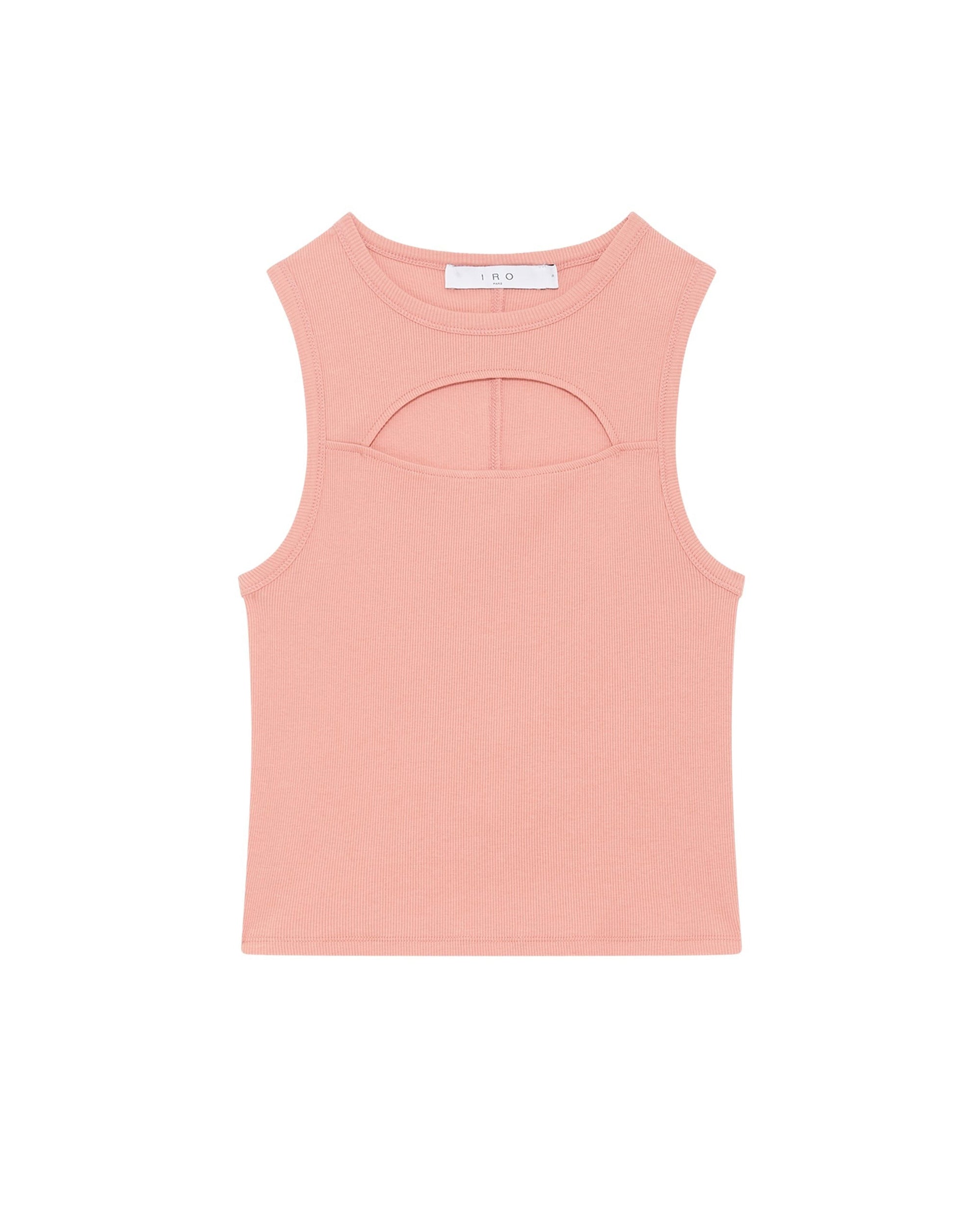 Ribbed top Pina - Powder