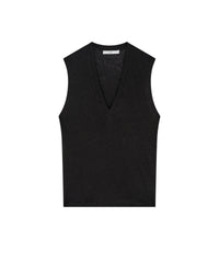 Celsio top in linen - Black