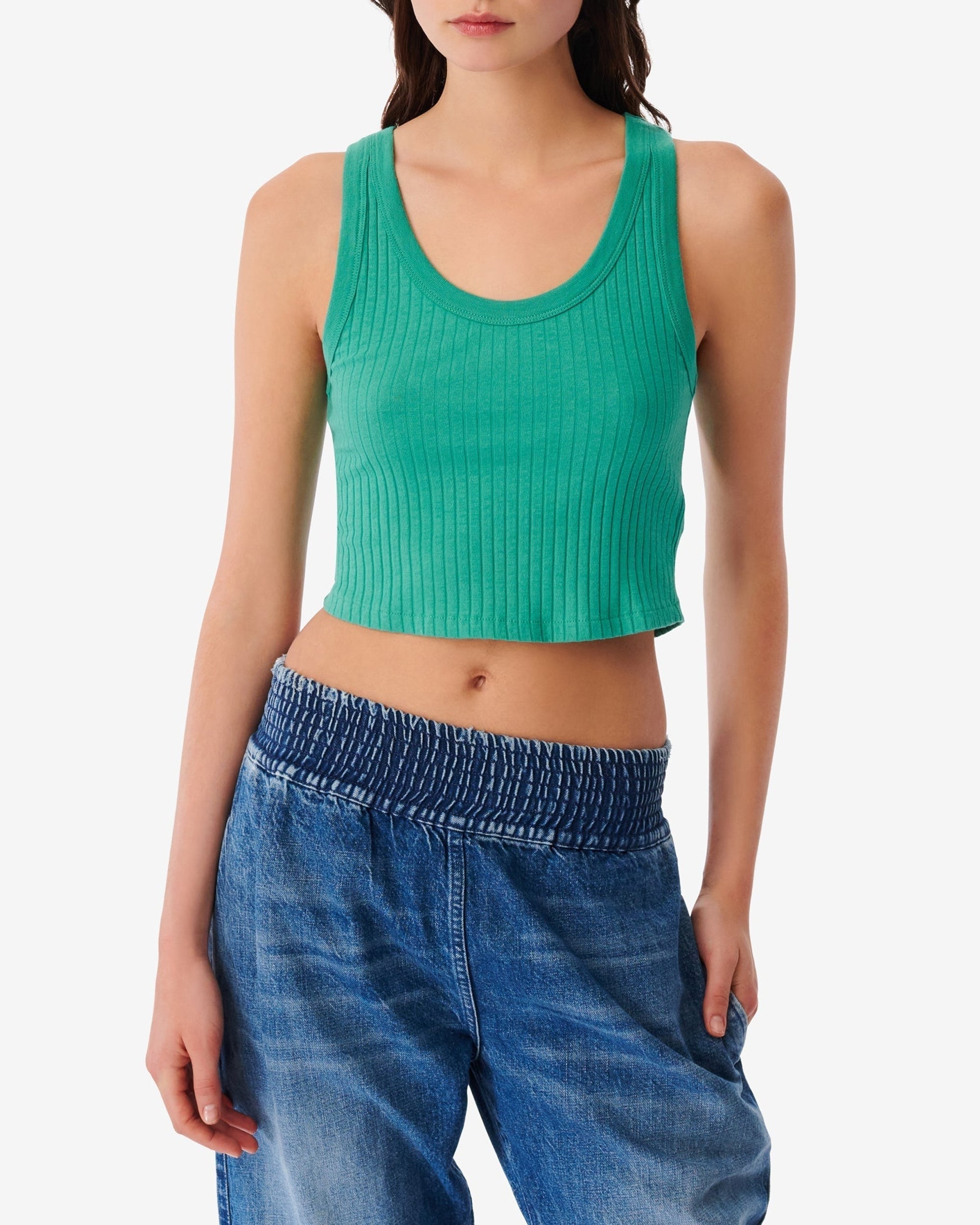 Emma tank top - Emerald