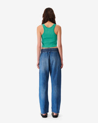 Emma tank top - Emerald