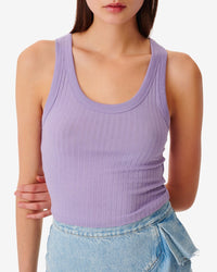 Emma tank top - Vintage Purple