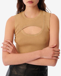 Eulalia tank top - Sand